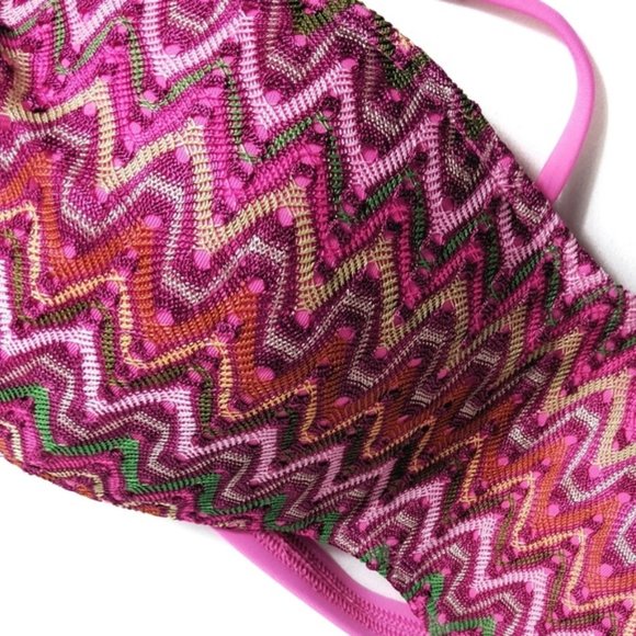 Aerie • Crochet Chevron Bandeau Bikini Top - Picture 3 of 8